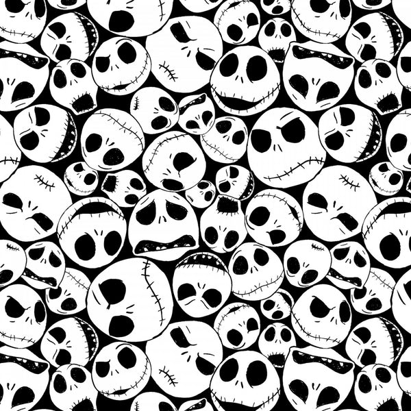 Jack Skulls Fabric, Springs Creative