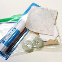 English Paper Piecing Kit - Catan Easy EPP Quilt Kit