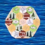 English Paper Piecing Kit - Catan Easy EPP Quilt Kit