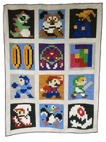 Retro Gaming Revival Quilt a Long - Assembly