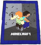Minecraft Panel Lap Quilt