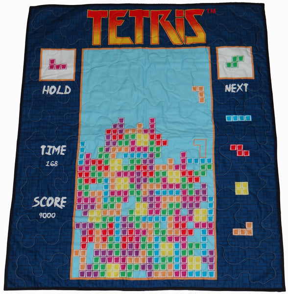 Tetris Panel Lap Quilt