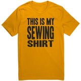 This is My Sewing Shirt Unisex Black Lettering T-Shirt