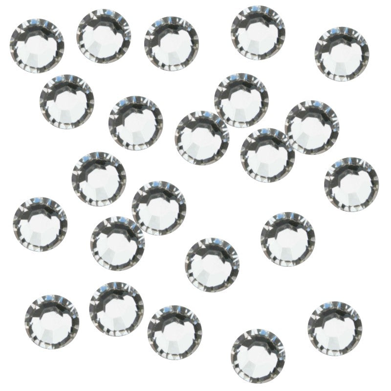 Crystal Clear 3mm Iron-On Rhinestones – Quiltoni