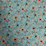 Itsy Bitsy Project Pieces Little Genius Fabric, Northcott