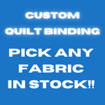 Custom Binding for Quilting (non bias)