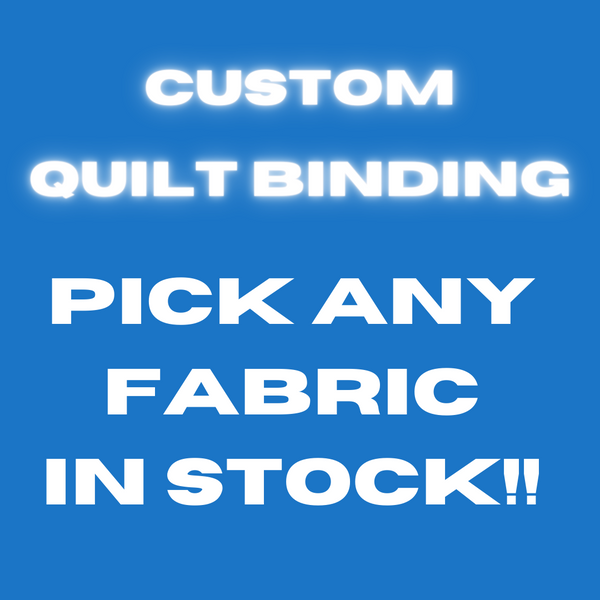 Custom Binding for Quilting (non bias)