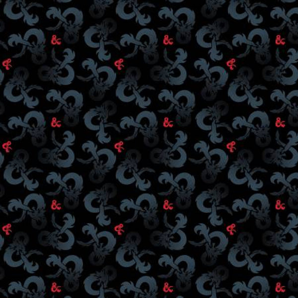 Dungeons & Dragons Ampersand Dragen Fabric, Camelot