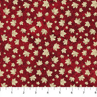 Oh Canada Mini Leaves Fabric, Northcott