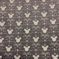 Mickey Mouse Halloween IV Mickey Damask Fabric, Camelot