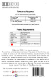 English Paper Piecing: Nav Bot Pattern Only PDF