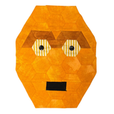 Talkative Yellow Robot EPP Pattern for Starlight Donation PDFs