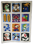 Retro Gaming Revival Quilt: A 12 Block Video Game Themed Quilt Kit and Pattern