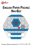 English Paper Piecing: Nav Bot Pattern Only PDF