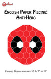 English Paper Piecing: Anti-Hero Pattern Only PDF