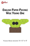 English Paper Piecing: Wise Young One Pattern Only PDF