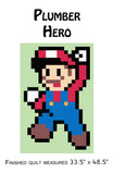 Plumber Hero Lap Quilt Kit