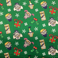Winter Holiday IV- Chibi A Christmas Story Fabric, Camelot