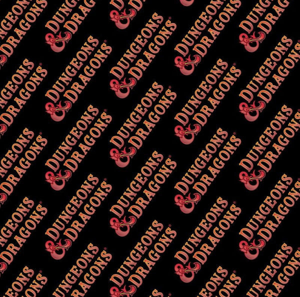 Dungeons & Dragons Logo Fabric, Camelot