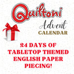 Quiltoni Tabletop EPP Advent Calendar 2024