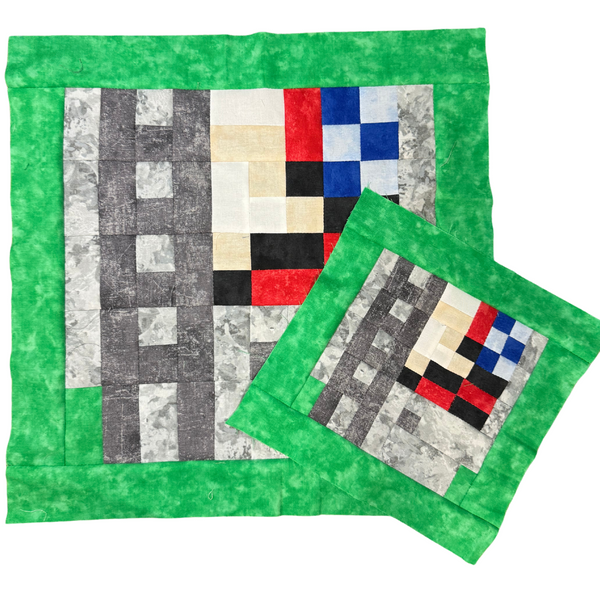 9 Inch Block Pattern Free Game Cartridge Block in 2 sizes 9 inch and 18 inch - PDF Pattern – Quiltoni