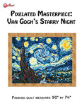 Van Gogh's Starry Night: An Advanced Pixel Quilt Pattern PDF
