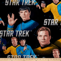 Star Trek Fleece - Classic Kirk & Spock Multi