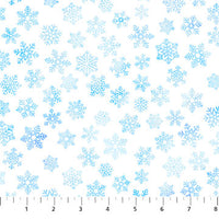 First Snow Winter Fabric, Patrick Lose, Northcott