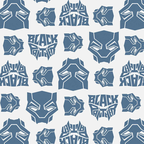 Black Panther Flannel Fabric, Camelot