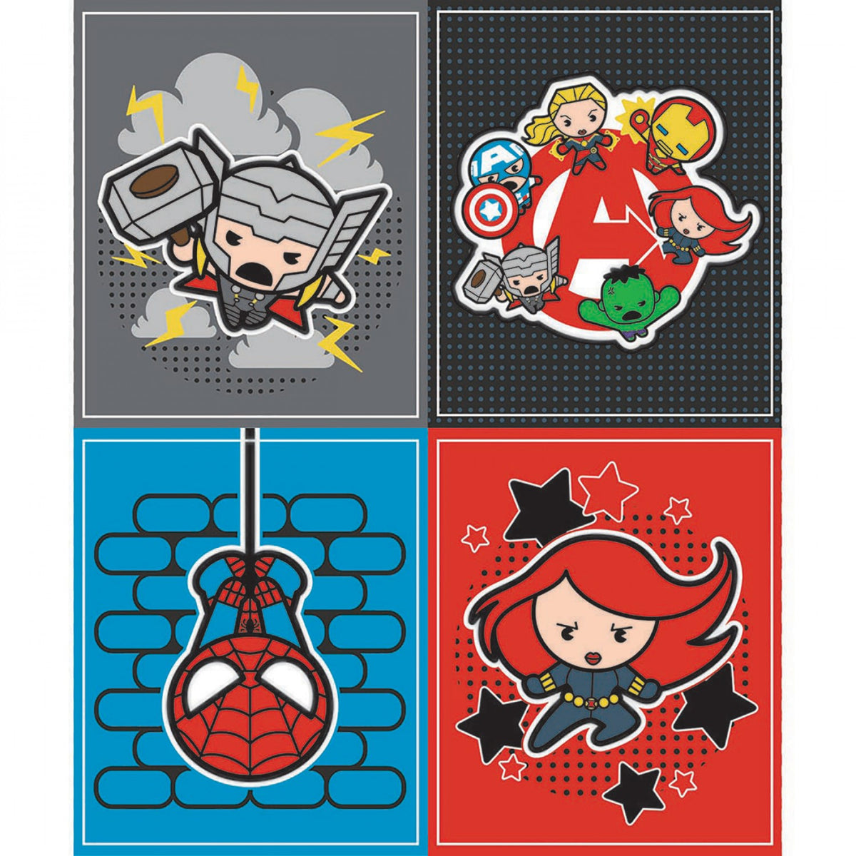 Marvel Avengers Fabric Panel 1, Camelot – Quiltoni