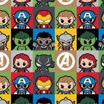 Avengers Kawaii Block Fabric, Camelot
