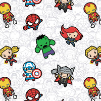 Marvel Avengers Kawaii Action Packed Fabric, Camelot