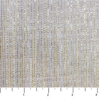 Lurex Woven White & Gold Fabric, Northcott