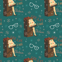Fra-Gee-Lay  A Christmas Story Fabric, Camelot