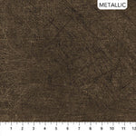 Heavy Metal Stonehenge Gold Scratched Metal Fabric, Northcott