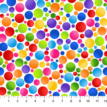 Color Play Dots Fabric DP24911-10, Northcott