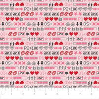 Be My Player 2 Icons Fabric, Camelot