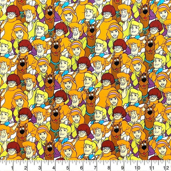 Scooby Doo and the Gang  Fabric, Camelot