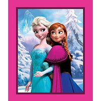 Frozen Anna & Elsa Panel Quilt