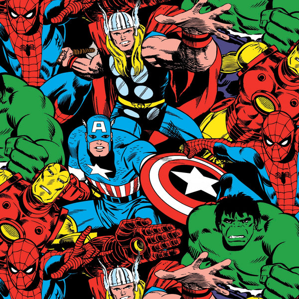 Comic Pack Avengers Fabric, Springs Creative