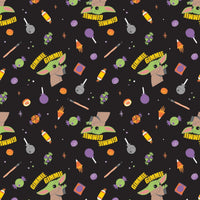 Baby Yoda Gimme Candy Halloween Fabric, Camelot