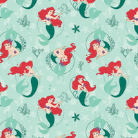 Ariel - The Little Mermaid Fabric, Camelot