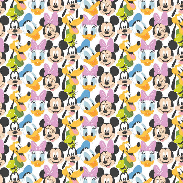 Mickey Mouse Here Comes the Fun Fabric, Camelot