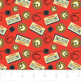 Back to the Future License Plate Fabric, Camelot