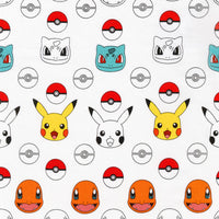 Pokemon Outline Fabric, Robert Kaufman