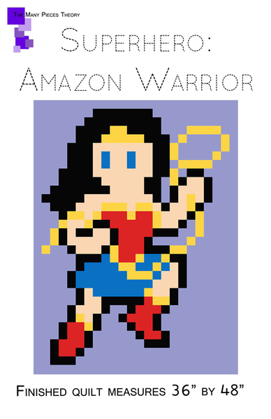 Amazon Warrior Lap Quilt Pattern PDF