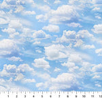 Country Home Clouds Fabric, Northcott
