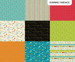 Itsy Bitsy Project Pieces Little Genius Fabric, Northcott