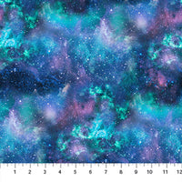 Universe Blue/Purple Fabric DP24860-44, Northcott