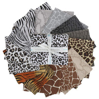 Animal Kingdom Basics, Riley Blake 15 Fat Quarter Fabrics
